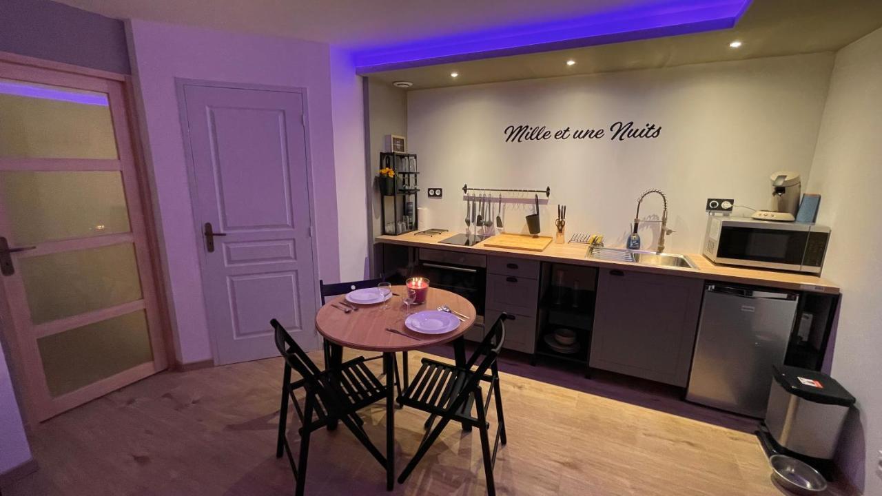 Mille Et Une Nuit, Appartement Classe 3 Etoiles En Rdc Avec Exterieur Et Parking Dole Buitenkant foto