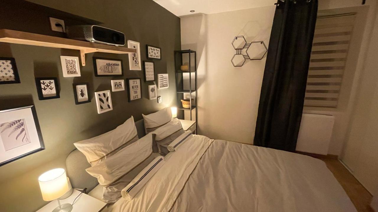 Mille Et Une Nuit, Appartement Classe 3 Etoiles En Rdc Avec Exterieur Et Parking Dole Buitenkant foto